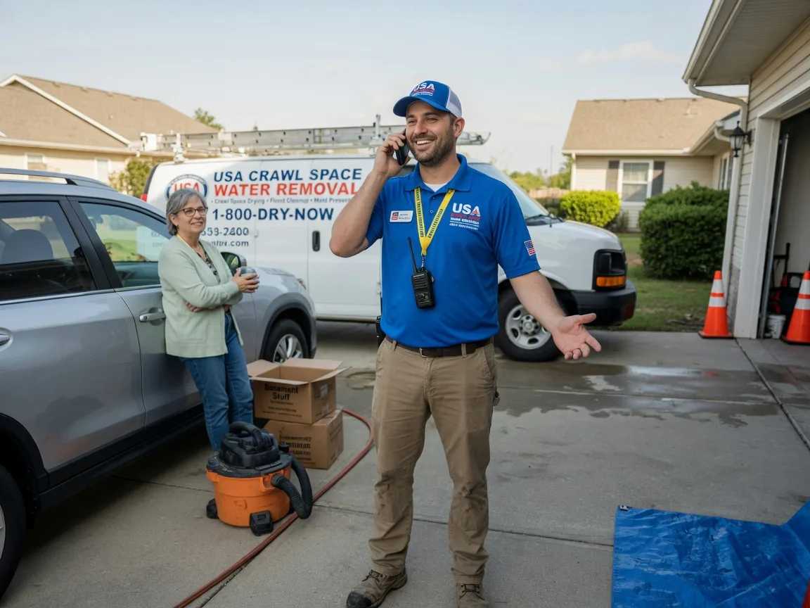 Crawl Space Water Removal Green Bay, VA FAQs